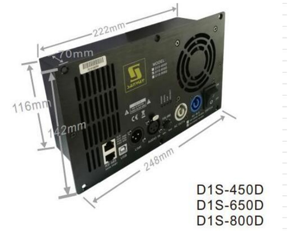 D1S active plate amplifier module