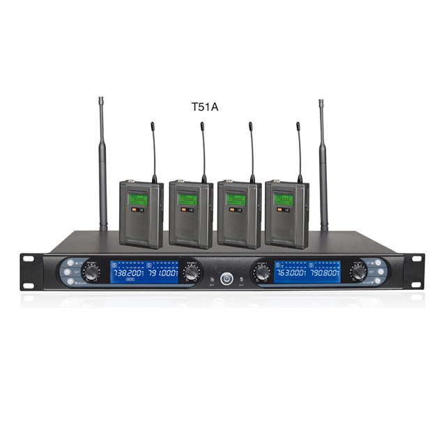 8845A Four Bodypack Wireless Microphone