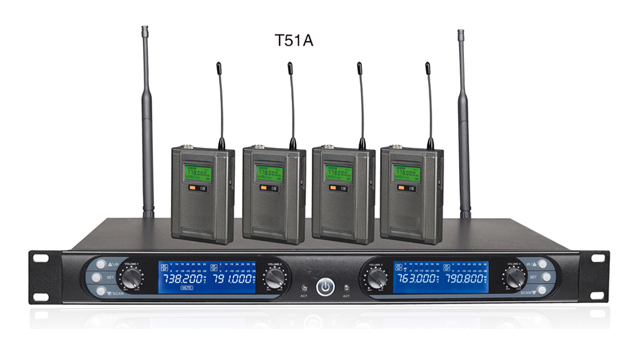 8845A Four Bodypack Wireless Microphone s