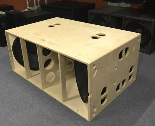 BSX Dual 21 inch DJ Subwoofer Speaker with Long Excursion Design