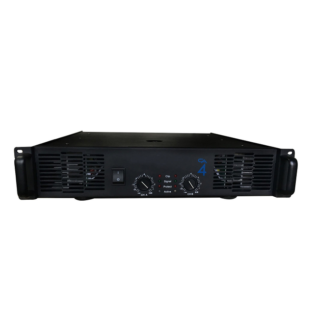 CA4 Class AB 2U Dual Channel Transformer Power Amplifier