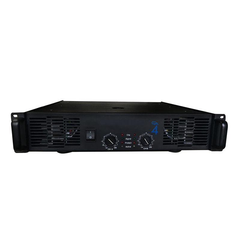 CA4 Class AB 2U Dual Channel Transformer Power Amplifier