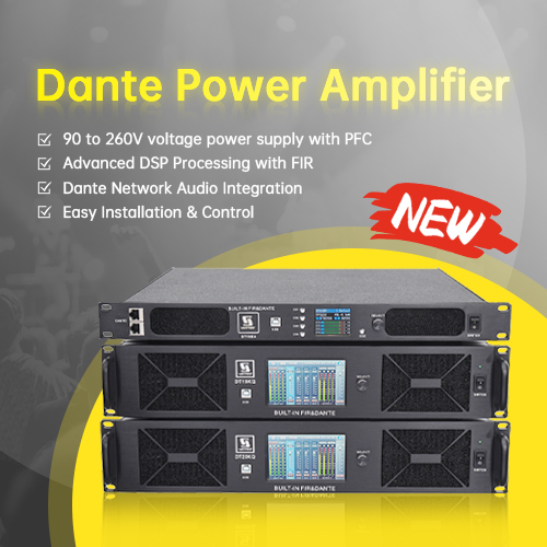 dante digital power amplifier