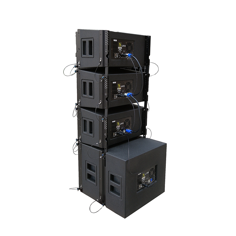 LA10&LA15S Single 10 Inch Compact Powered Line Array PA System