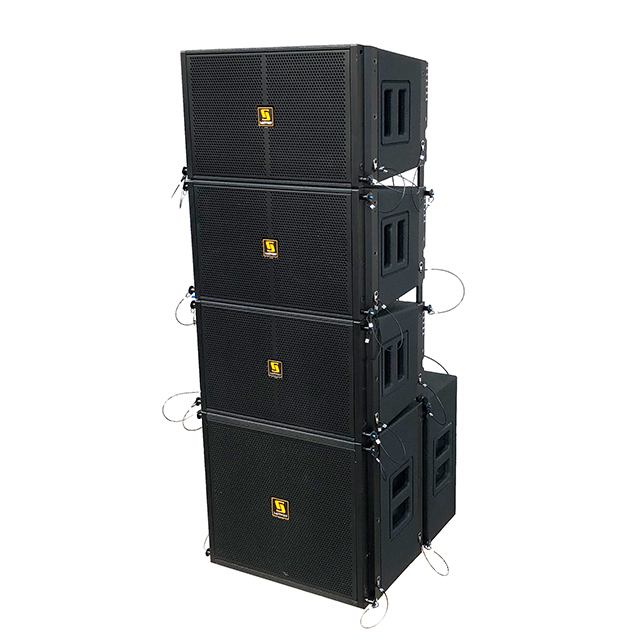LA10&LA15S Single 10 Inch Compact Powered Line Array PA System